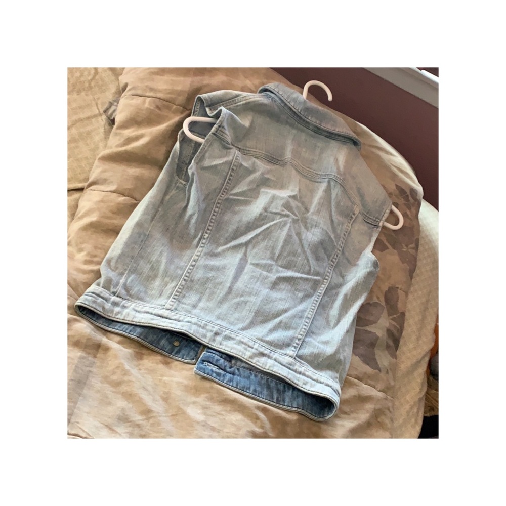 Guess Light wash denim vest - Picture 2 of 3